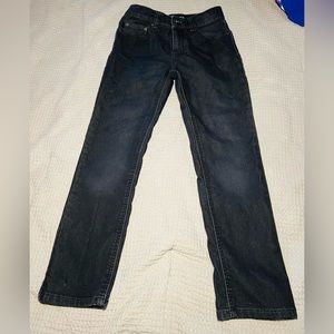 Boys Black denim jeans like new size 10 slim